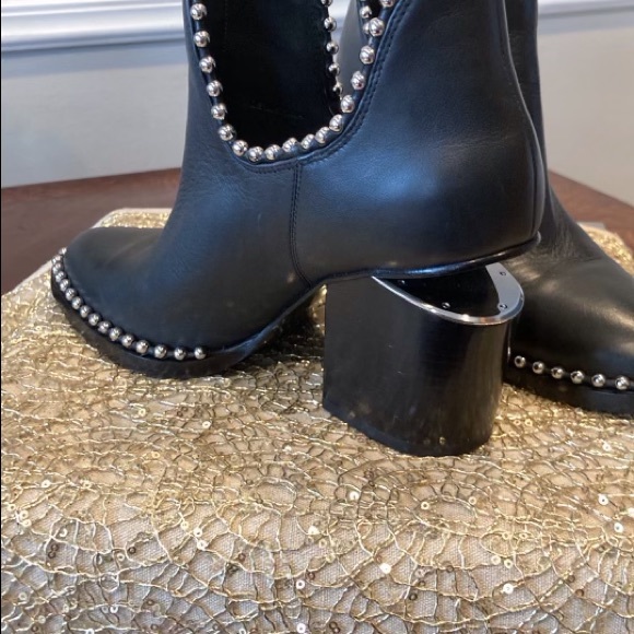 Alexander Wang Kori studded accent boots. - Picture 2 of 5